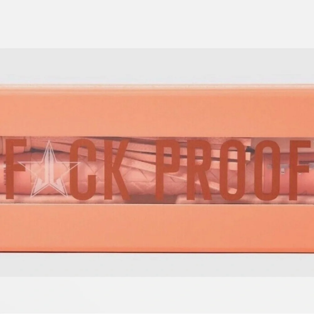 JEFFREE STAR COSMETICS CORAL F*ck Proof MASCARA PRICKED Orange-Pink COSPLAY NEW!